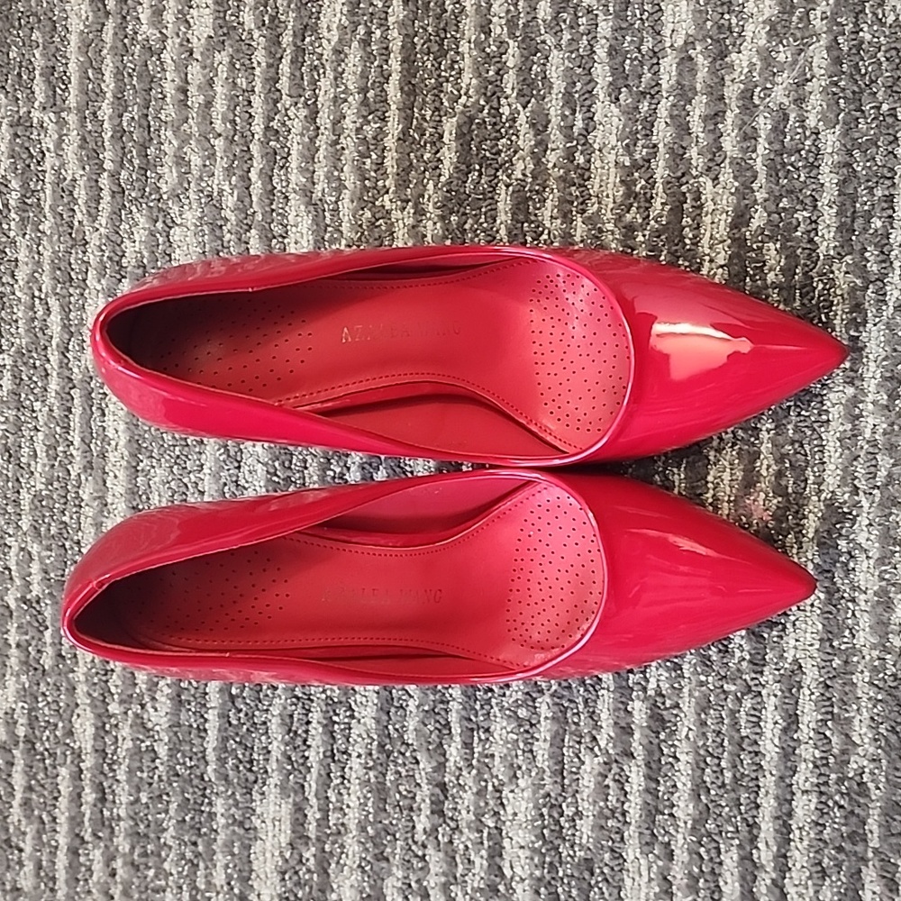 Azalea Wang Red Pumps